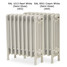 CI-CLA485-03-04 - Classic 4 Column Cast Iron Radiator H485mm x W774mm CI-CLA485-03-04 - Classic 4 Column Cast Iron Radiator H485mm x W774mm